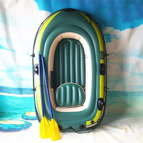 Suuim Aufblasbares Kajak, treibendes Fischerboot-Kajak, verwendet für den Drift-Strand-Schwimmbad-Wassersport im Freien (eine Farbe, 230 x 130 x 35 cm)