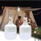 LIAISIMI LED Lanterna da Campeggio, USB Ricaricabile Lampada da Campeggio, 3Luminosità Modalità di Illuminazione Lanterna Esterna Portatile per Campeggio Pesca Escursionismo (2 Pack)