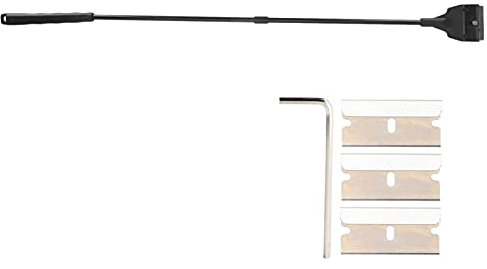 Algenschaber für Aquarien – Reinigungswerkzeug mit Langem Griff für die Wartung von Aquarien, kein Toter, Standard- und Erweiterte Längenoptionen (Extra langer Schaber)