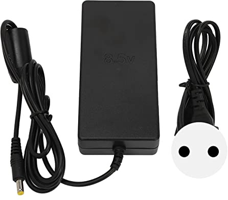 Chargeur Secteur Adaptateur pour PS2 Slim A/C 70000 | Bloc alimentation remplacement console, ignifuge ABS, Câble pour Slim, Protection surtension surcharge