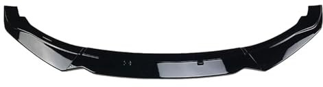 HATSVTGR Auto-Frontspoiler Stoßstange Canard Lip Splitter Front Bumper Spoiler Lippe Für F20 F21 1-Serie 116i 118i 120i 2011-2019 Auto-Frontstoßstangensplitter(Schwarz glänzend)