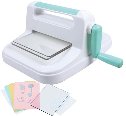 GYKOZY Machine à découper à l'emporte-pièce, Machines de découpe Portables, Outils complets de découpe de Scrapbooking A5, pour l'artisanat d'art, Le Scrapbooking