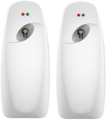 KEALLANS Automatischer Lufterfrischer-, 2er-Pack, Automatischer Lufterfrischer-Sprayspender Zur Wandmontage für Den Gewerblichen und Privaten Gebrauch