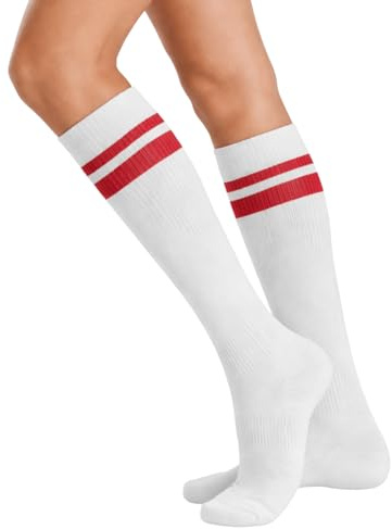 aepra Chaussettes de Contention Femme & Homme – Compression Dégressive 15-20mmHg pour Marathon & Sport – Respirantes, Anti-Fatigue – Course, Cyclisme, Randonnée
