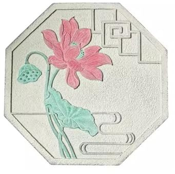 Dalles De Jardin Pour Pelouse Et Jardin, Pierres Décoratives De Jardin, Dalles De Jardin, Idéales Pour Les Terrasses, Dalles En Forme D'empreinte De Pied Pour La Décoration Intérieure(Multi-colored-A)