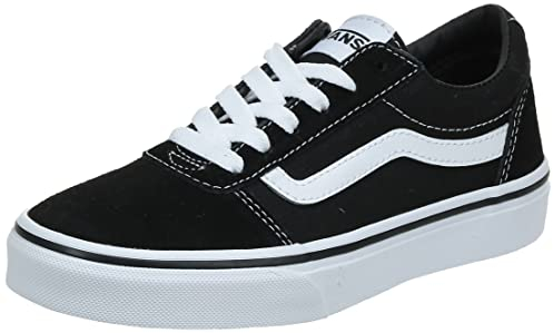 Vans Unisex Kinder Ward Sneaker Ward Trainers, (SUEDE/CANVAS) BLACK/WHITE, 39 EU