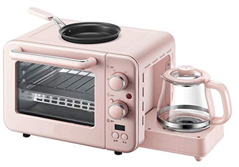 Oven MáQuina De Desayuno Tostadora De Horno De 8l MultifuncióN AutomáTica para El Hogar,Bandeja De Escoria/Control De Perilla 1400w 50.8 * 28 * 29.6cm