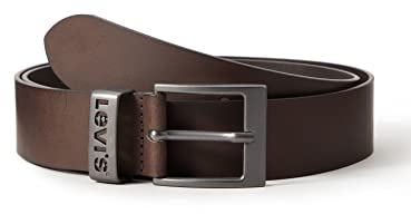 Levi's Ashland Metal, Cinturón Unisex adulto, Marrón (Brown), 100