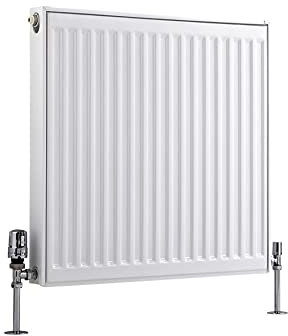 Milano Compact White Type 11 Horizontal Single Panel Convector Radiator - 600mm x 500mm