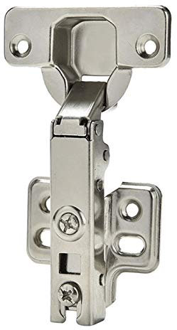 10 Stück Scharniere, Edelstahl, Schrankscharniere, hydraulisch gedämpfte Scharniere, verdeckte Scharniere, Soft-Close-Volldeckel, for Bücherregale und Schränke