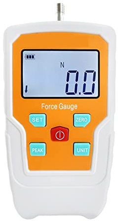 Dinamometro, Strumento di forza digitale 2-500N, manometro, kg, Ib, oz, dynamometro a pressione del misuratore trazione calibro per lo sport domestico(SOONDA-2N)