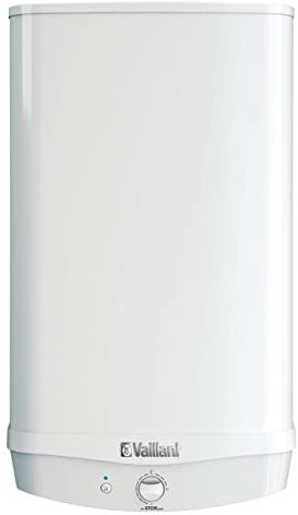 VAILLANT eloSTOR VEH 50/7 pro Zweikreis-Elektro-Wandspeicher, Druckspeicher für Etagenwohnungen, druckfester Elektro-Warmwasserspeicher mit 50 l Kapazität und Schnellheiztaste