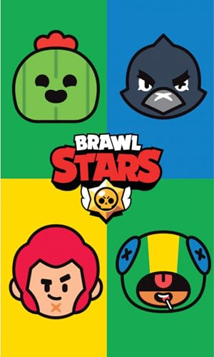 Barnhandduk, dagishandduk 30 x 50 cm Brawl Stars