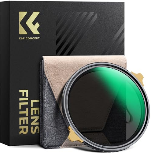 K&F CONCEPT Nano-X PRO ND Filter 72mm Variabler Graufilter ND2-32 (1-5 Stop) Neutral Graufilter