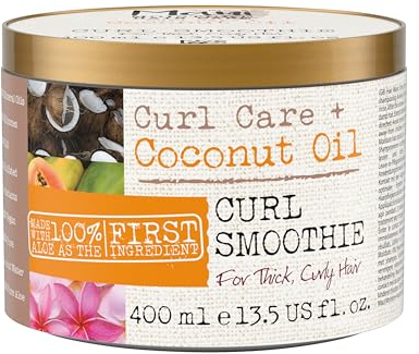 Maui Moisture Revive &Hydrate+Shea Butter Maschera capelli secchi,Trattamento districante capelli vegano e naturale con burro di karité e olio dicocco,Hair mask senza solfati,siliconi o parabeni,400ml