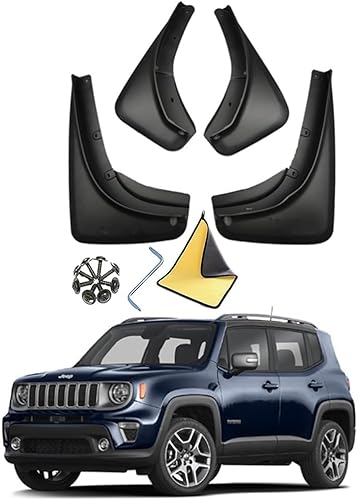 Auto Paraspruzzi per JEEP Renegade 2016-2023 Anteriore Posteriore Paraspruzzi Paraschizzi Pneumatico Accessori Protezione