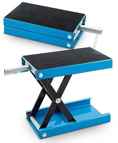 Bituxx Motorrad Heber Hebebühne Montagebock Scherenheber Montageständer Lift bis 450kg