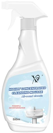 Vansza Ceramic & Glass Cooktop Cleaner Spray, Kitchen Cleaner Spray, 500ml Multi-Surface Household Cleaner for Bathrooms and Kitchens