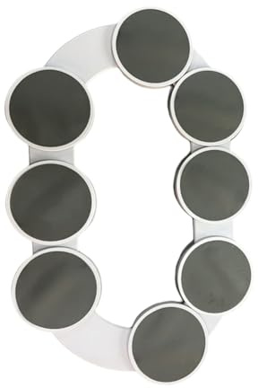 NNOVAT Black Rotating Food Storage Rack for Kitchen and Dining Table, Small