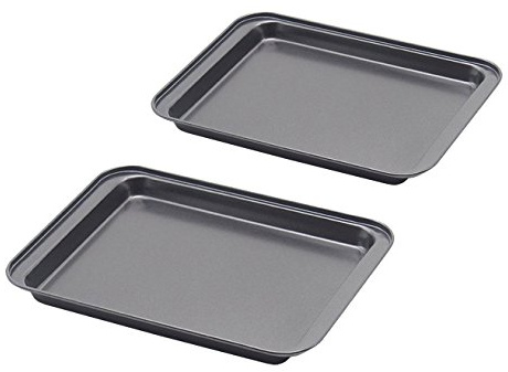 SS &CC non-stick 20 cm ugnsbakning och kakplåt tungt stål paket med 2