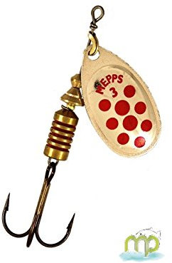 Mepps CUIL.AGLIA Argent P.Rouge N°4