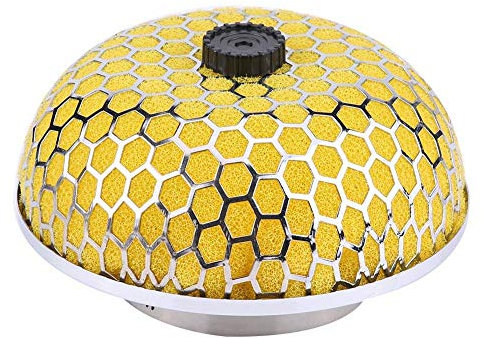 Elerose pour hks mushroom style air filter Filtre à air de voiture à haut débit 76mm filtre d'admission d'air d'admission universel nettoyeur de gaze système d'admission de mousse de champignon filtr