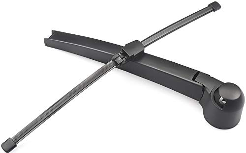 Rear Wiper Arm Blade, Replacement for VW Golf MK 5 2003-2009 - ZOFFI Back Windscreen Wiper Assembly Replacement - All Season Natural Rubber Cleaning Window