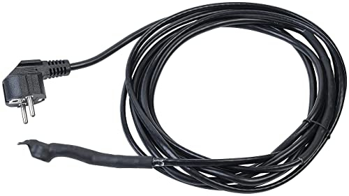 Royal Gardineer Rohrbegleitheizung: Frostschutzkabel mit Thermostat, 2 m Heizkabel, 30 Watt, IPX7 (Pflanzenheizkabel, Heizkabel Frostschutz Pflanzen, Gewächshaus Heizung)