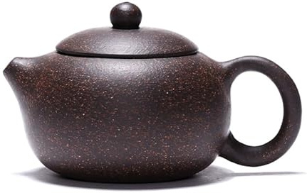 Tetera china Yixing Zisha genuina hecha a mano, cerámica de arcilla morada, olla vintage de Gongfu para papá, abuelo, marido, amantes del té