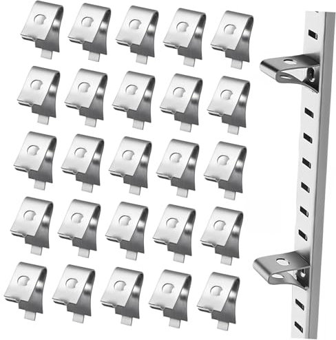 HOMSFOU 50stücke Regalclips Robuste Schrankstützen Für Stabile Für Küchen Und Büroanwendungen Langlebige Und Funktionale Halterungen Für Bücherregale Und
