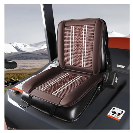YGLEEULI Universell traktor säte gräsklippare traktor säte universell gaffeltruckgräsklippare sätesskydd för gaffeltruck, grävmaskin, tran, tekniskt fordon (brun)