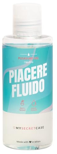 MySecretcase Lubrificante Sessuale Intimo 150 ml - Gel Lubrificante a Base d'Acqua Adatto per Rapporti Intimi e Secchezza Vaginale