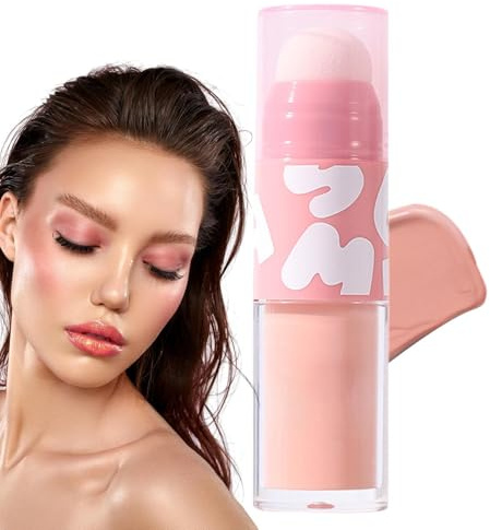 Rubor para mejillas líquidas, mejilla líquida rubor, Stick de rubor de alto pigmento, Liquid Blusher Stick durante todo el día Matte esculpido
