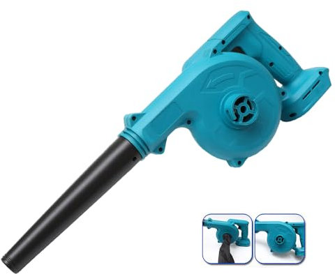 Cordless Leaf Blower for Makita 18v Battery, 2-in-1 Handle Electric Leaf Blower,Helps you clean your garden and home easily/Car Corner Dust Clearing ﻿ (Body Only)