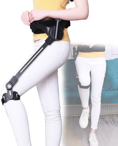 DPLWJPP Fisioterapia Leg Lifter Assist Esoscheletro per Camminare Bionic Body Power Ausili per Deambulazione con 3 Livelli di Intensità Regolati Principio del Pendolo Walking Leftleg-M