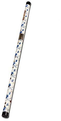 flauto di bambù, Flauto di bambù verticale fatto a mano marrone con chiave G, flauto a, strumenti musicali, clarinetto cinese Diz(White)