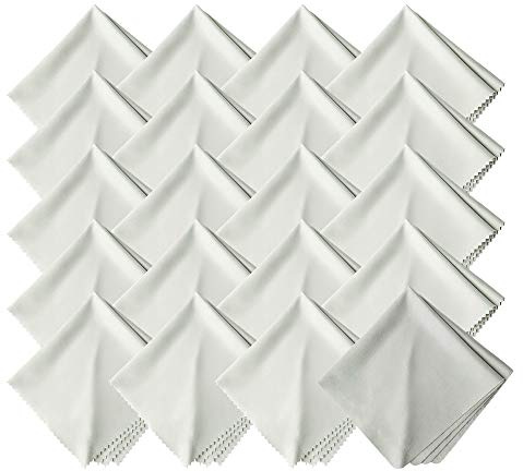 Eyeglasses Cleaning Cloths, Screens, Lens Wipes for All Electronic Device Screens (1 Pack Anti-Fog Wipes, 19 Pack Small Size Microfiber Cleaning Cloths)