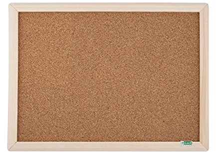 D.RECT Kork-Pinnwand mit Holzrahmen, Korktafel 30 x 40 cm oder 40 x 30 cm - Aufhängung Vertikal und Horizontal