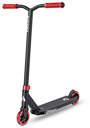 Chilli | Base S Scooter | Perfect Entry-Level Stunt Scooter | Ages 8+ | HIC Compression | Red