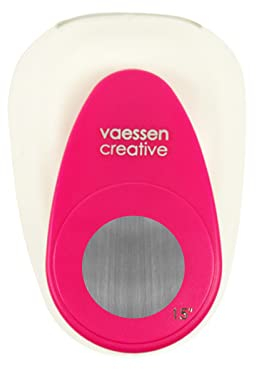 Vaessen Creative Craft Paper Punch - Circle - Ø 3,2 cm - Circle Cutter for Crafting and Card Making