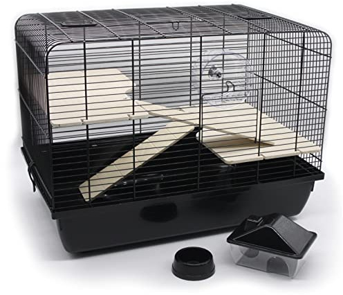 ZooPaul Gnagarbur REX2 svart 58 x 43 x 38 cm