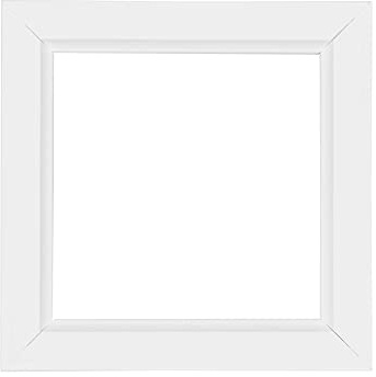 ElekTek Decorative Switch Surround Frame Cover Finger Plate Rivoli Satin White