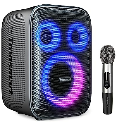 Trådlös Bluetooth-högtalare Tronsmart Halo 200 med mikrofon (svart)