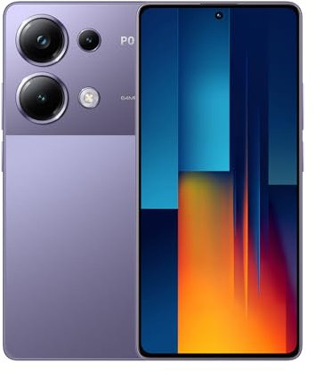 XIAOMI POCO M6 Pro 4G Purple-Smartphone 12+512GB, Helio G99, 64MP triple camera, 6.67 Flow 120Hz AMOLED display, 5000mAh, 67W turbo charging (UK Version + 2 Years Warranty)