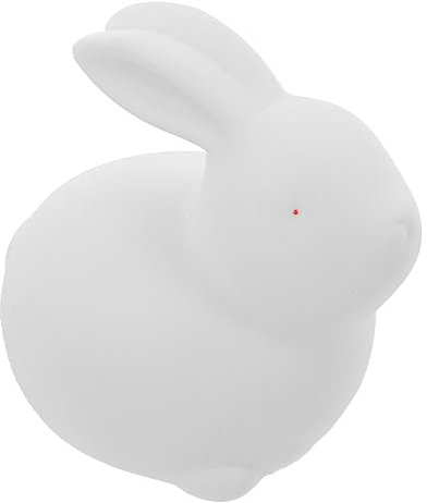 CORHAD Ceramic Rabbit Ornament Small Rabbit Decor for Easter Decor Bunny Figurine Tabletop Display Home Decoration
