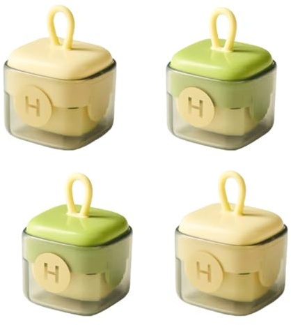 Sctmda Rullo Pelucchi Riutilizzabile 4 Pezzi Rullo Antipelucchi Lavabile Rullo Antipelucchi a Sfera Domestici Gel Lint Roller Mini Levapelucchi Portatile Rullo Peli di Animali Domestici per Vestiti