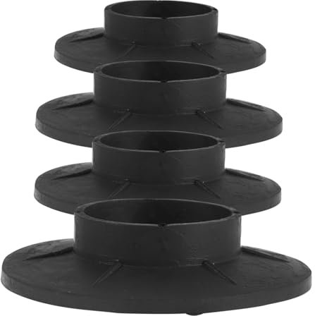 SHINEOFI 4piezas Almohadillas Antivibración Para Lavadora Goma Antideslizante Amortiguador De Vibraciones Protección Suelo