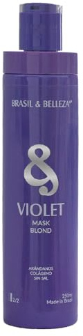 Mascarilla B&B Violet Arándanos y Colágeno Blond 250ml