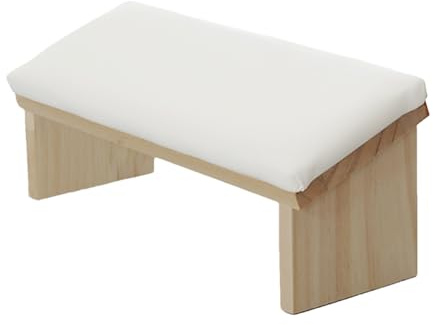 Armlehne für Maniküre, Handauflage, Nageltisch aus Holz, PU-Kissen, robust | geneigtes Design für Handgelenkstütze, professionelles Salon-Team für Maniküre