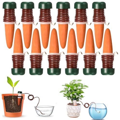 Vattendispenser för inomhusväxter, AVCXEC 12-pack Automatisk bevattning inomhus, växtbevattning, bevattning av inomhusväxter, bevattningssystem för inomhusväxter och blommor